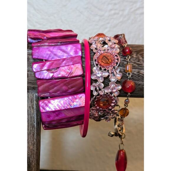 Thirteen Pink Theme Bracelets - Picture 3 of 4